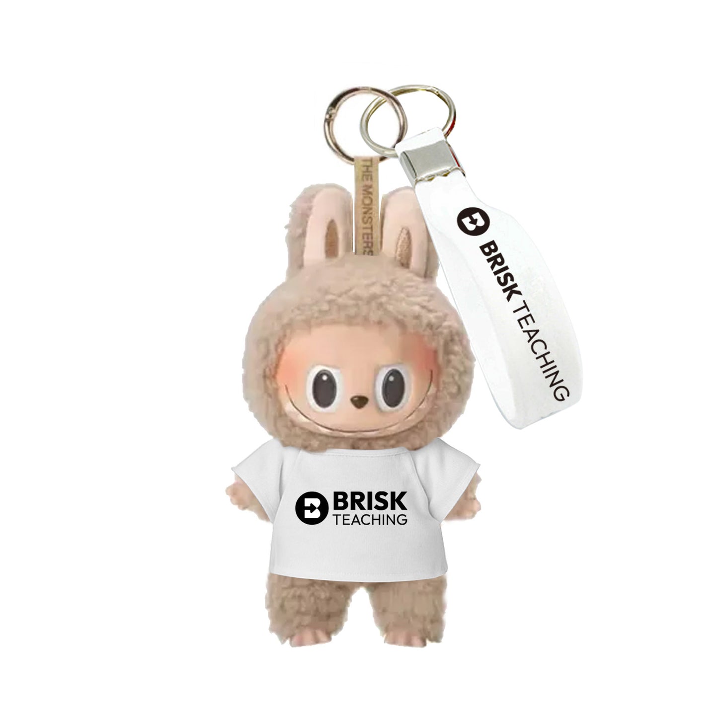 Brisk Stuffed Animal with White T-Shirt