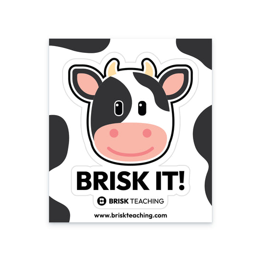 Brisk It - Kiss Cut Sticker