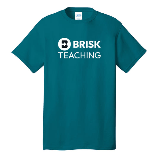 Port & Company Core Cotton Teal Unisex T-Shirt