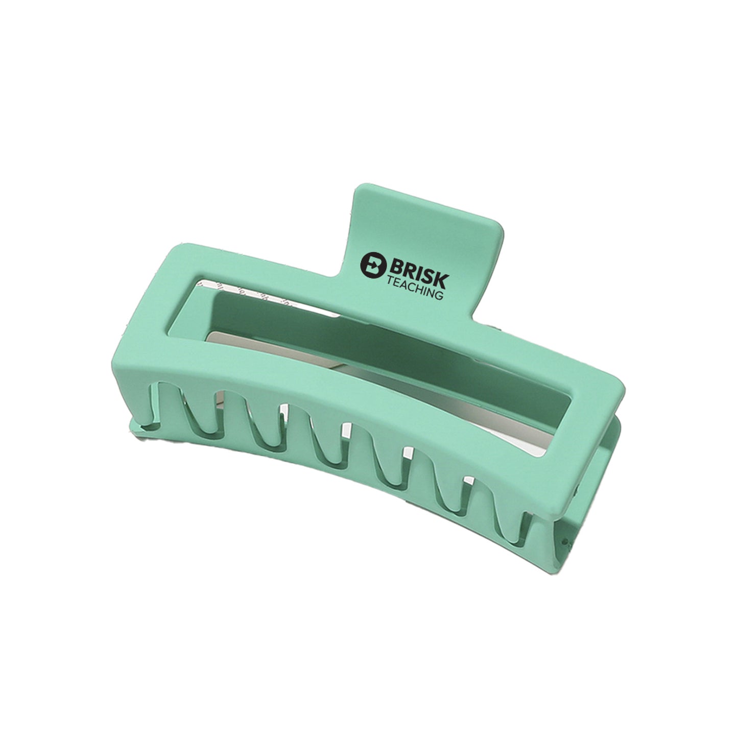Square Hair Claw Clip - Green