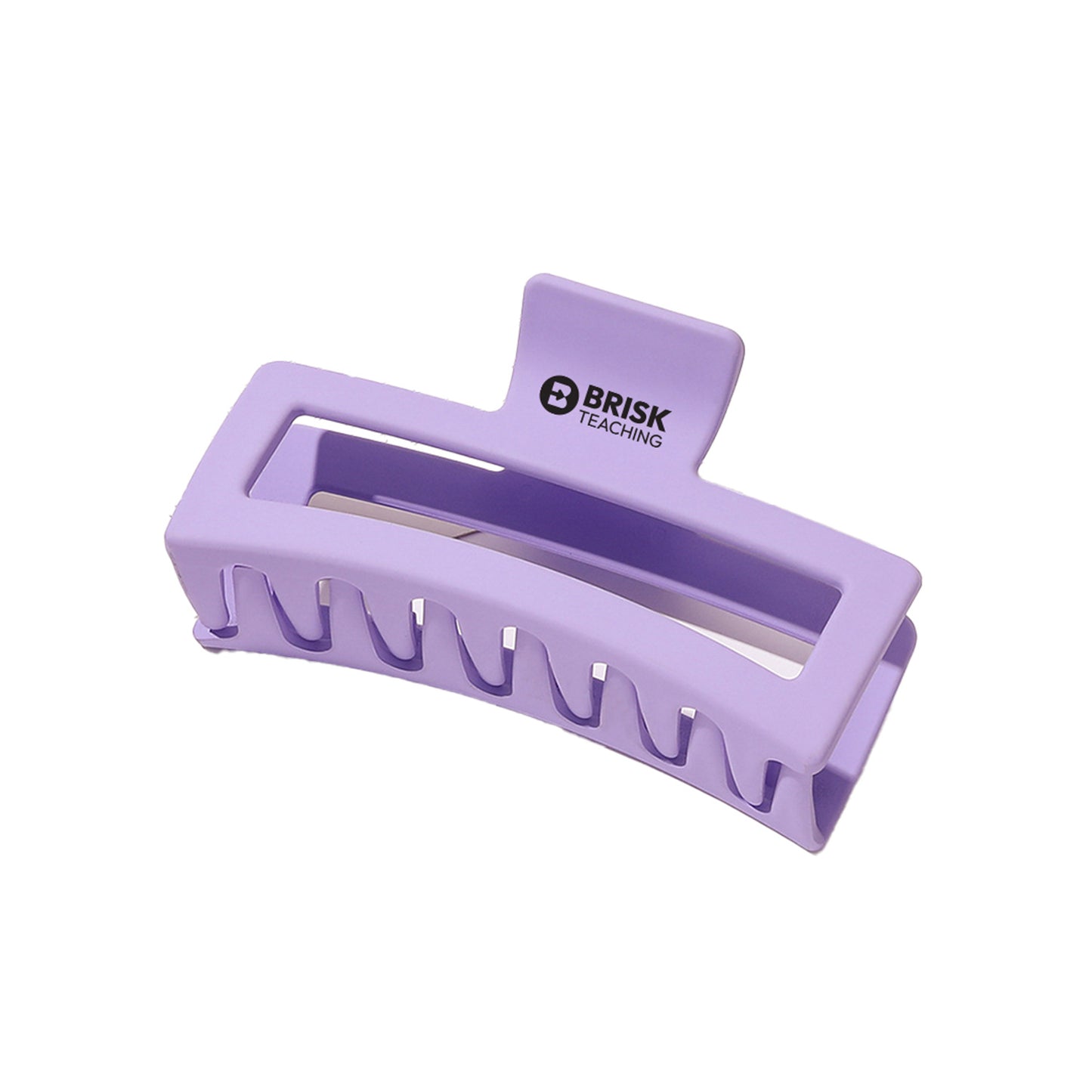 Square Hair Claw Clip - Purple